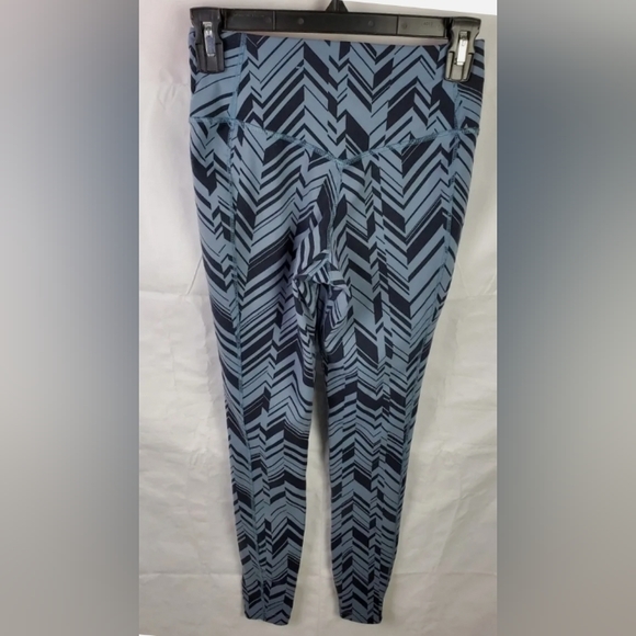 Nike Dri Fit Legendary Freeze Frame Tight Fit Leggings 642524-494 Women's M - Picture 4 of 8